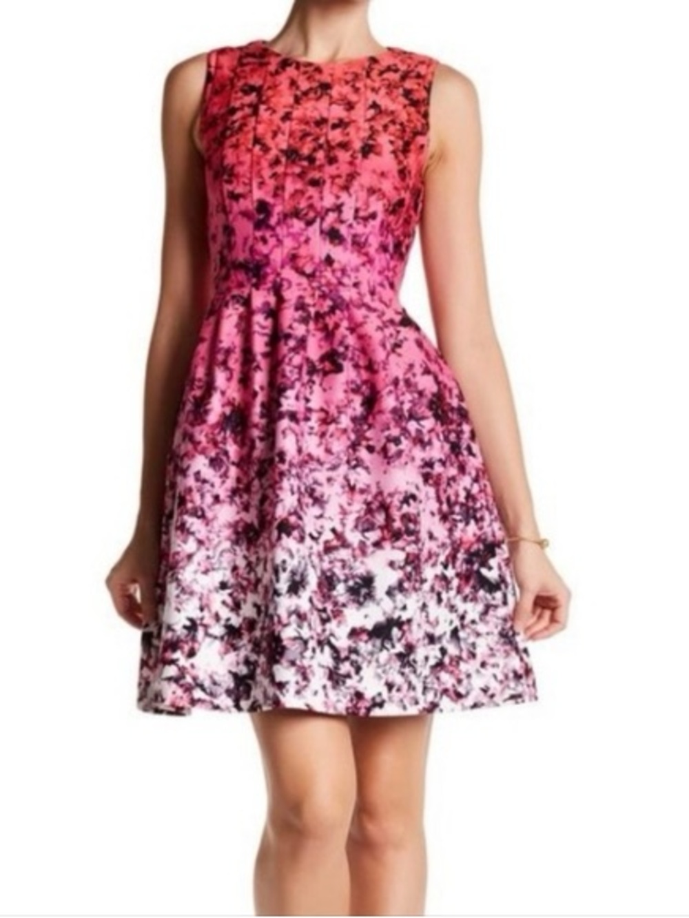 Vince Camuto Ombré Scuba Dress